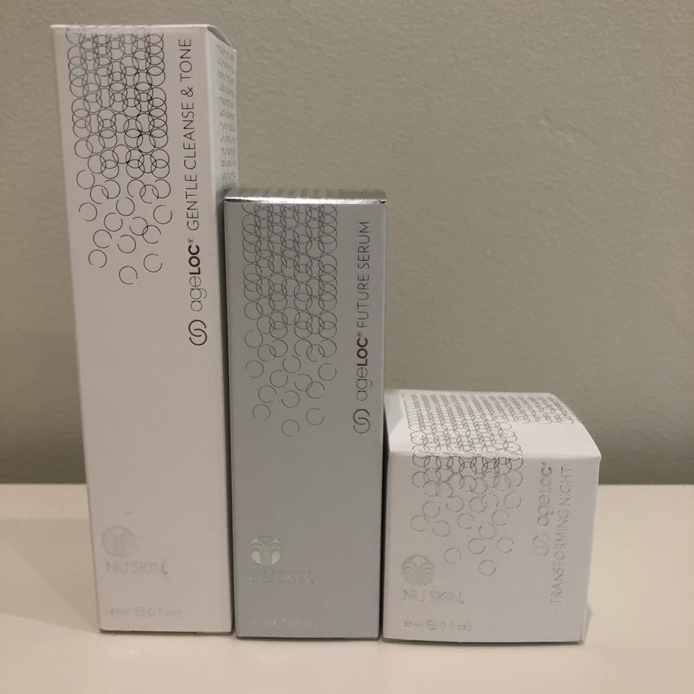 NU SKIN ageloc full set ((no sunscreen)